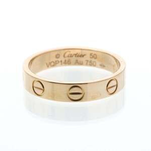 CARTIER 18k Gold Love Ring